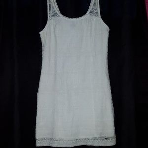 Hollister white dress